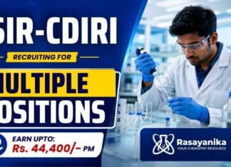 Govt Vacancy at CSIR-CDRI | Earn Up to ₹44,400/Month | Walk-in Drive CSIR CDRI Walk-in announces Govt Vacancy opportunities for Chemistry Research Jobs across multiple Project Associate positions.
