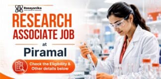 Piramal R&D Jobs for Organic Chemistry Graduates | Apply Now Research Associate Jobs at Piramal | Chemistry Graduates Apply Now