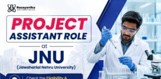 Govt Chemistry Job at JNU | Project Assistant Position
