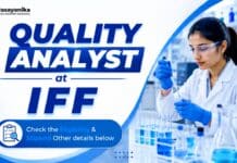 BSc Chemistry Job at IFF | Quality Analyst Role