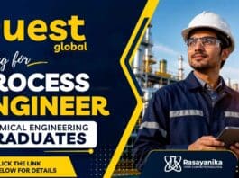 Quest Global is hiring a Process Engineer. Apply now for exciting Chemical Engineering Jobs and advance your engineering career in Bengaluru.