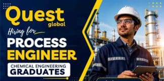 Quest Global is hiring a Process Engineer. Apply now for exciting Chemical Engineering Jobs and advance your engineering career in Bengaluru.
