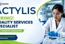 Chemistry Jobs at Actylis | Specialist Jobs in Bengaluru Chemistry Jobs at Actylis. Explore Quality Services Specialist Jobs in Bengaluru and grow your career in pharmaceutical quality.