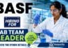 Organic Chemistry Jobs at BASF | Jobs in Mumbai | Apply Now BASF Careers is hiring a Lab Team Leader. Apply now for Organic Chemistry Jobs and advance your career through innovative Research Jobs.