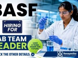 BASF Careers is hiring a Lab Team Leader. Apply now for Organic Chemistry Jobs and advance your career through innovative Research Jobs.