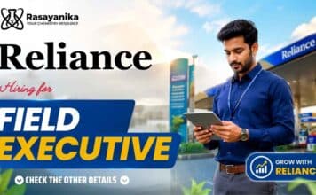 Field Executive Jobs at Reliance | Chemical Engineering Jobs Reliance Careers is hiring Field Executives in Jamnagar. Apply now for Chemical Engineering Jobs and build your career in manufacturing operations.