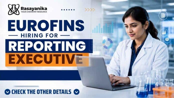 Eurofins Careers is hiring a Reporting Executive. Apply now for Quality Assurance Jobs and build your career in Chemistry Jobs. Eurofins Careers is hiring a Reporting Executive. Apply now for Quality Assurance Jobs and build your career in Chemistry Jobs.