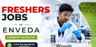 Enveda is hiring Lab Assistant. Apply now for Chemistry Freshers Jobs and kick-start your career with exciting Chemistry Jobs in Hyderabad.
