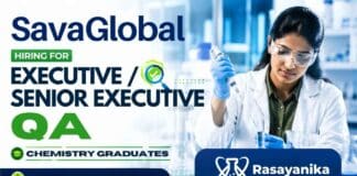 Quality Assurance Jobs at Savaglobal. Explore exciting Chemistry Jobs in pharmaceutical QA, validation, and qualification. Apply now.