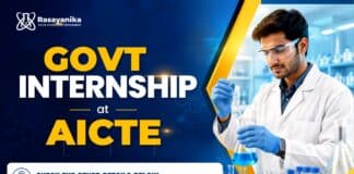 Govt Internship for Chemical Engineering Graduates at AICTE | Apply Now Chemical Engineering Internship | AICTE Recruitment