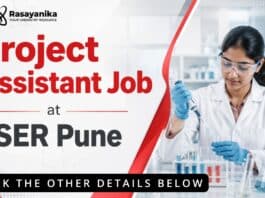 Project Assistant Job at IISER | MSc Chemistry Job Opportunities