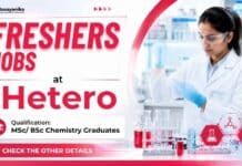 Entry-Level Chemistry Jobs at Hetero | Freshers EHS Jobs | Apply Now Hetero Careers announces Entry-Level Chemistry Jobs for Junior Officer – EHS. Freshers can apply for this exciting EHS opportunity.