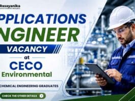 CECO Careers hiring Applications Engineer for Chemical Engineering Jobs in Pune with a global environmental solutions company.