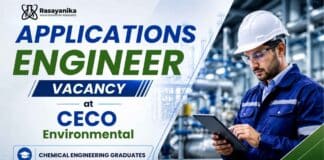 CECO Careers hiring Applications Engineer for Chemical Engineering Jobs in Pune with a global environmental solutions company.