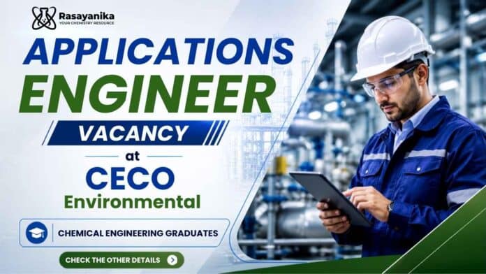 CECO Careers hiring Applications Engineer for Chemical Engineering Jobs in Pune with a global environmental solutions company. CECO Careers hiring Applications Engineer for Chemical Engineering Jobs in Pune with a global environmental solutions company.