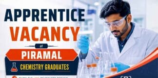 Piramal Careers announces an Apprentice Vacancy for MSc Organic Chemistry graduates seeking exciting Organic Chemistry Jobs in pharmaceutical R&D.