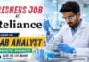 Reliance Careers announces Lab Analyst Jobs for Chemistry graduates seeking an exciting Chemistry Freshers Job in Jamnagar.