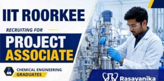 Project Associate Vacancy at IIT | Chemistry Research Jobs IIT Roorkee invites applications for a Project Associate Vacancy. Apply now for exciting Research Jobs in a Ministry of Steel-sponsored engineering project.