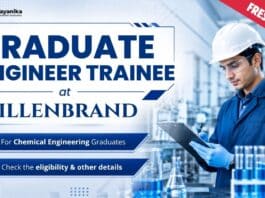 Chemical Engineering Job at Hillenbrand | Trainee Role