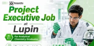 MSc Chemistry Jobs at Lupin | Executive Job