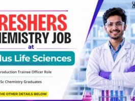Zydus Lifesciences Walk-in Interview | BSc Chemistry Freshers Job