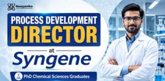 PhD Organic Chemistry Job at Syngene | Process Development Director