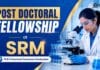 Postdoctoral Fellowship Recruitment 2026 | SRM Careers