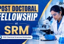 Postdoctoral Fellowship Recruitment 2026 | SRM Careers