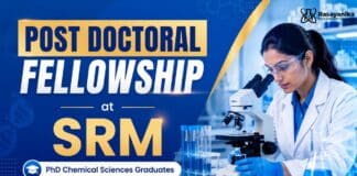 Postdoctoral Fellowship Recruitment 2026 | SRM Careers