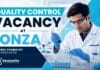 Exciting Quality Control Job at Lonza for Chemistry Graduates BSc Chemistry Job at Lonza | Quality Control Role