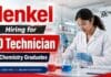 Henkel Chemistry Jobs | PD Technician Vacancy in Pune Chemistry Jobs at Henkel for PD Technician role in Pune for Polymer Science and Organic Chemistry candidates