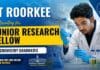 JRF Vacancy at IIT Roorkee | Chemistry Research Opportunity JRF Vacancy at IIT Roorkee for candidates seeking a Chemistry Research Career in membrane technology and water treatment