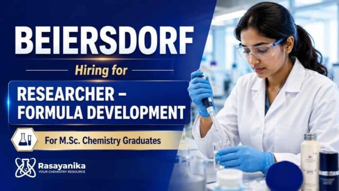 Research Jobs at Beiersdorf India | Chemistry Jobs in Formula Development and R&D Research Jobs at Beiersdorf India | Chemistry Jobs in Formula Development and R&D