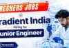 Freshers Chemical Engineering Jobs at Gradiant India. Explore Gradiant India Jobs for diploma holders with training and career growth.
