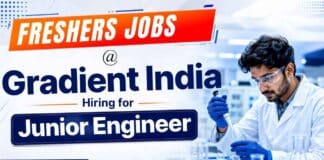 Freshers Chemical Engineering Jobs at Gradiant India. Explore Gradiant India Jobs for diploma holders with training and career growth.