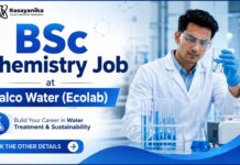 Ecolab Hiring Chemistry Graduates | Apply Now BSc Chemistry Job at Ecolab | Apply Now