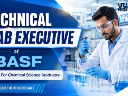 MSc Chemistry Job at BASF | Technical Service Lab Executive