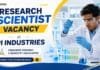 Exciting Freshers Job at PI Industries for Chemistry Graduates | Scientist Vacancy Research Scientist Jobs at PI Industries | Freshers Chemistry Job