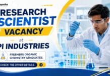 Exciting Freshers Job at PI Industries for Chemistry Graduates | Scientist Vacancy Research Scientist Jobs at PI Industries | Freshers Chemistry Job