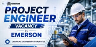 Chemical Engineering Job at  Emerson | Project Engineer Role