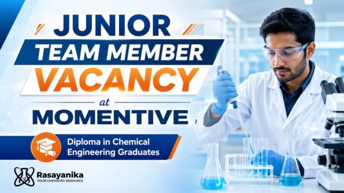 Freshers Chemical Engineering Job at Momentive | Apply Now Freshers Chemical Engineering Job at Momentive | Apply Now