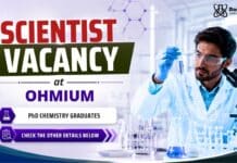 Scientist Job Vacancy at Ohmium | PhD Chemistry Job