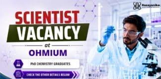 Scientist Job Vacancy at Ohmium | PhD Chemistry Job