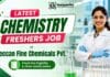 Freshers Walk-In Drive at Deccan Fine Chemicals | Trainee & Chemist role Chemistry Freshers Job at Deccan Fine Chemicals | Walk-in Interview