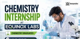 Equinox Labs is hiring Chemistry Interns in Navi Mumbai. Apply now for a paid Chemistry Internship in an FSSAI and NABL accredited laboratory.