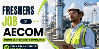 Freshers Job at AECOM Careers in Bengaluru for Chemical Engineering Graduates in Environmental Data Management