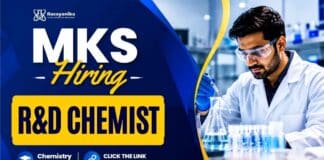 Chemist Jobs at MKS | Apply for R&D Chemist Role Chemist Jobs at MKS Careers for R&D Jobs in Manesar for M.Sc. Chemistry professionals in Surface Finishing research and development