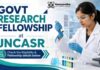   Govt Research Fellowship at JNCASR | Research in Chemistry