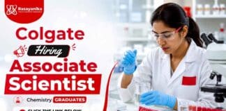 Scientist Jobs at Colgate Careers in Mumbai for M.Sc. Chemistry professionals in formulation development and research