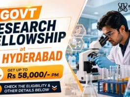 Govt Research Fellowship at IIT Hyderabad | Apply Now
